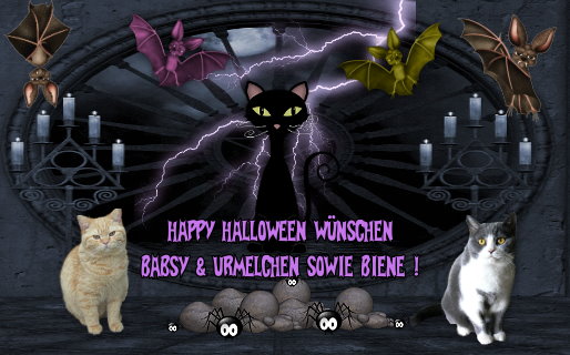 Babsys & Urmelches Felloweenkammer!
