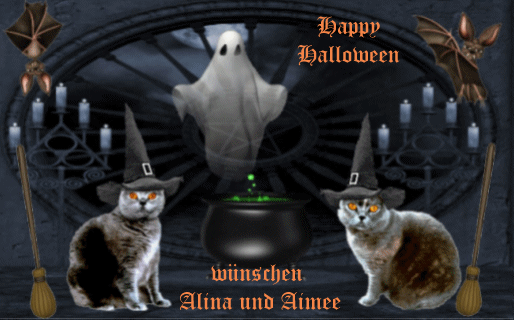 Aimees & Alinas Felloweenkammer!